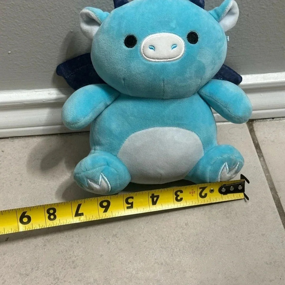 Gray the Blue Dragon 7” Plush SquishMallows - Picture 6 of 6